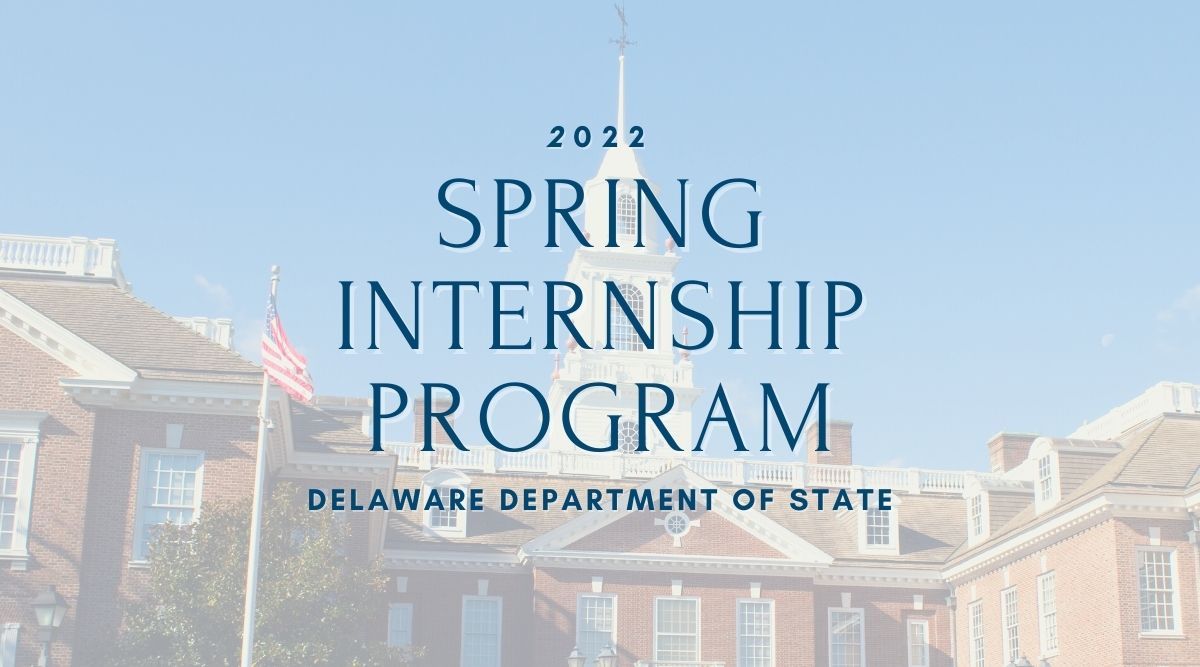 Delaware Dept. of State internship program